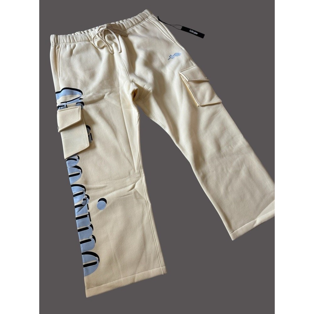 Civil Wide Leg Cargo Fleece Joggers Pants Men’s XXXL 3XL NWT - Picture 5 of 11